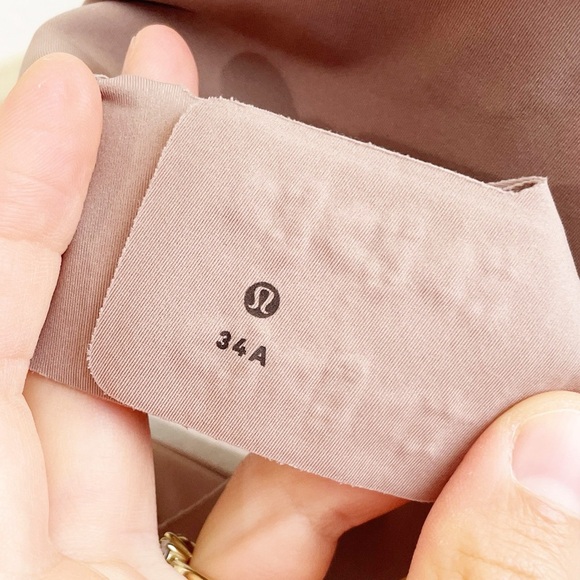 Lululemon Like Nothing Bra nude tan cream wireless t shirt soft bralette lounge - Picture 6 of 12